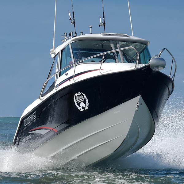 whittley 23 degree deep-vee performance hull